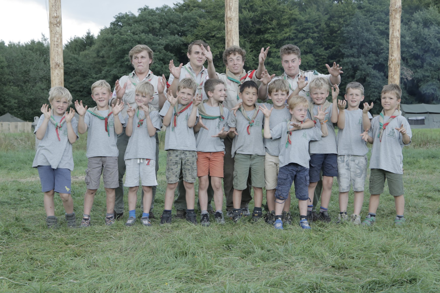 Sint-Martinus den XIIde - Kamp Nivezé Groepsfoto's